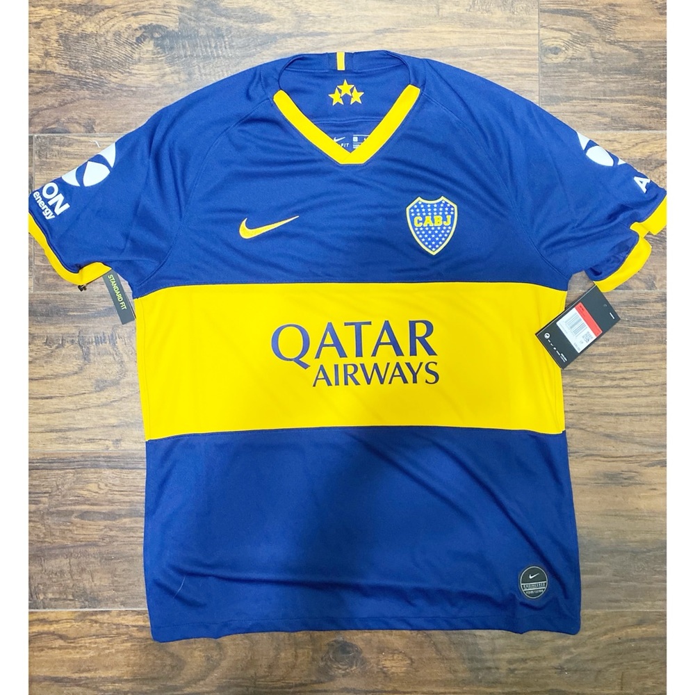 Nike 2019-20 Boca Junior's Home Jersey Blue/Yellow